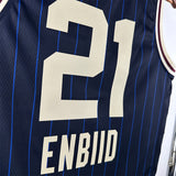 NBA Jerseys 24 season, All-Star, Blue 21, Embiid
