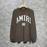 Amiri long sleeve shirts spider projection printing