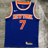 NBA Jerseys, Knicks, Blue 7, Anthony