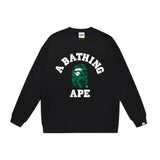 Bathing ape Crew neck sweatshirt