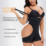 Women Butt Lifter Shapewear Hi-Waist Shapewear Underwear  Retro Training  Slim