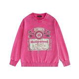 Amiri washed sweatshirt damaged Hollywood limited print washed old