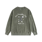 Amiri washed sweatshirt AMIRI large print washed old