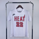 NBA Jerseys Quick Dry Short Sleeve: Season 23, Heat Retro, Short Sleeve No. 22, Butler
