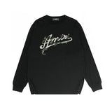 Amiri long sleeve shirts ye manletterprinting