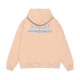 Amiri hoodie crayon horizontal stripes printing