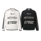 Men long sleeved shirt jw retro street trendy waterproof windproof ball suit