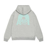 Amiri hoodie large radar shape printing