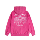 Amiri washed hoodie sketch country washed distressed printing