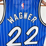 NBA Jerseys Season 19, Magic, Retro, Striped Blue No. 22, Wagner