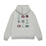 Amiri hoodie medal set printing