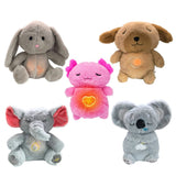 Plush Toys Breathing Animal Soothing Plush – Otter & Bear Series