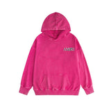 Amiri washed hoodie tiger print