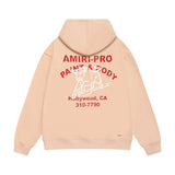 Amiri hoodie bull printing