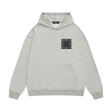 Amiri hoodie simple logo square sleeve print