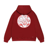 Amiri hoodie circle sketch printing