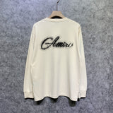 Amiri long sleeve shirts gypsophila printing