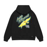 Amiri hoodie star point wings printing