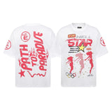 Hellstar T Shirt Summer Top Short Sleeve T-Shirt