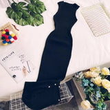 Women Dresses Knitted Slim Fit Sexy Dress