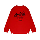 Amiri long sleeve shirts california limited bone crack printing