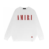 Amiri long sleeve shirts classic letter spider print