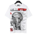 Hellstar T Shirt Summer Loose Short Sleeve T-Shirt