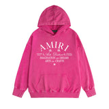 Amiri washed hoodie little spider la&xa washed distressed printing