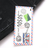 Mens Fashion Jeans Star Rhinestones S3972#