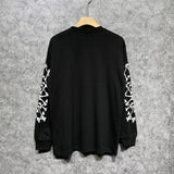 Amiri long sleeve shirts new bone sleeve printing