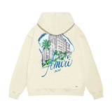 Amiri hoodie urban forest print