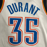 NBA Jerseys Thunder, White 35, Durant