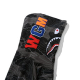 Bathing Ape Hoodie Autumn/Winter Camouflage Shark Hooded Cardigan Sweater Jacket