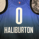 NBA Jerseys 23 season, All-Star, Blue 0, Halliburton