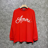 Amiri long sleeve shirts snake letterprinting