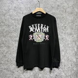 Amiri long sleeve shirts lion medal printing