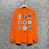 Amiri long sleeve shirts medal set printing