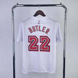 NBA Jerseys Quick Dry Short Sleeve: Season 23, Heat Retro, Short Sleeve No. 22, Butler