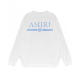 Amiri long sleeve shirts crayon horizontal strip printing
