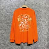 Amiri long sleeve shirts hollywood golden dragon printing