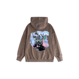 Amiri washed hoodie kedron printing