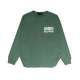 Amiri long sleeve shirts wolf music hand print