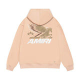 Amiri hoodie mottled pegasus print