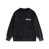 Amiri washed sweatshirt AMIRI large print washed old