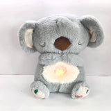 Plush Toys Glow Music Plush Toys Otter Koala Bear Doll Kapibara Breathing Bear Doll