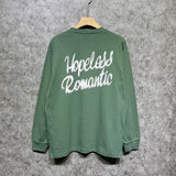 Amiri long sleeve shirts heart wolf head printing