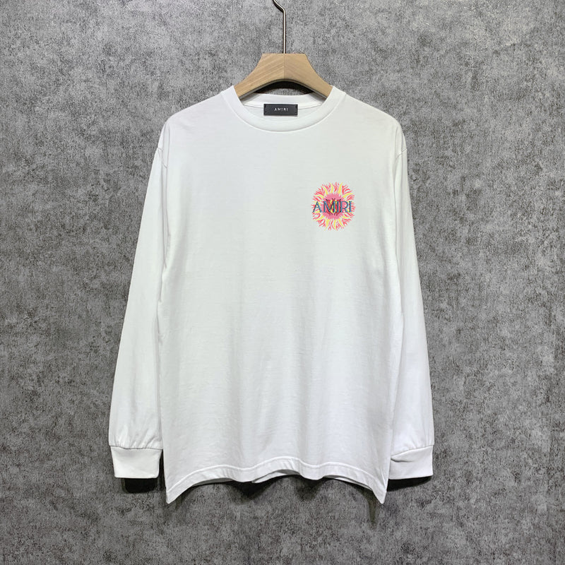 Amiri long sleeve shirts colorful sun print