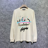 Amiri long sleeve shirts hollywood rainbow printing