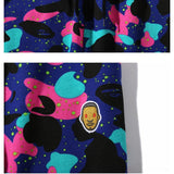 Bathing Ape Pants Galaxy Rovers Camouflage Tether Casual Pants Sweatpants