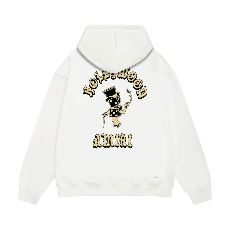 Amiri hoodie dice man print